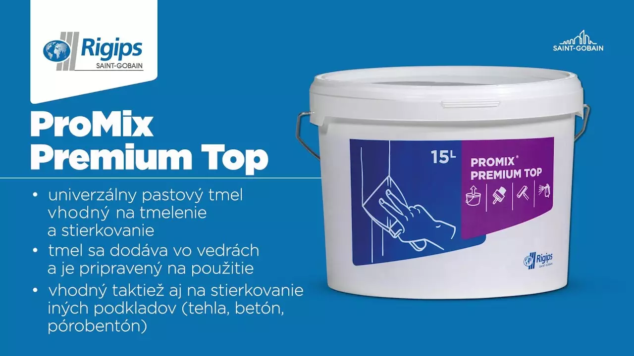 ProMix Premium Top - aplikácia tmelu thumbnail