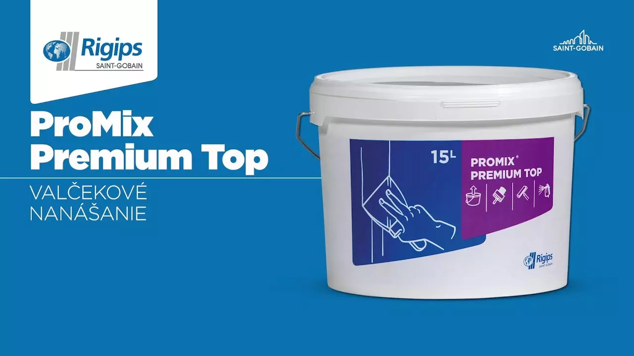 ProMix Premium Top - celoplošné stierkovanie pomocou aplikačného valčeka thumbnail